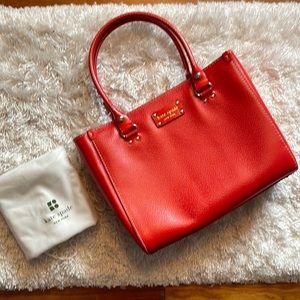 Kate Spade orange/red handbag